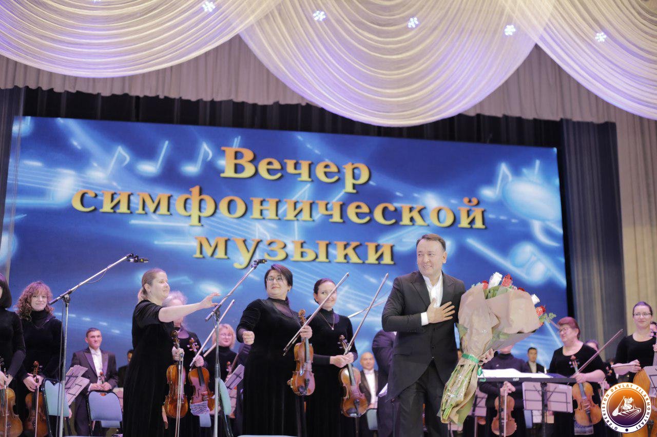 O’zbekiston davlat Filarmoniyasi milliy simfonik orkestrining  konsert dasturi namoyish etildi